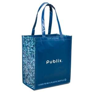 Laminated 100% Recycled Shopper Blue, Caribbean/Blue, Navy