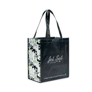 Custom Promotional Laminated 100% Recycled Shopper