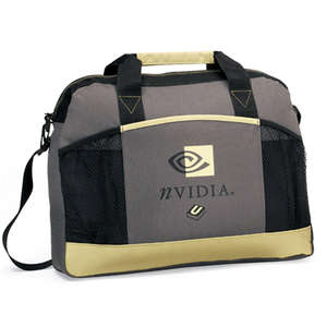 Essential Portfolio Brief Gray/Kiwi