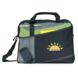 Velocity Portfolio Brief Green, Apple
