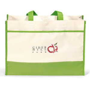 Contemporary Tote Green, Apple