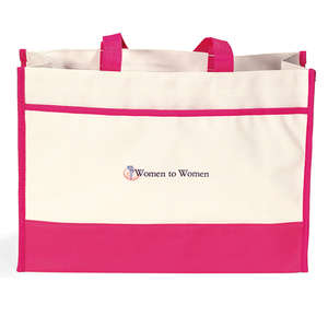 Contemporary Tote Pink, Deep