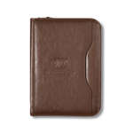 Custom Journals, Organizers & Portfolios - Deluxe Executive Vintage Leather Padfolio