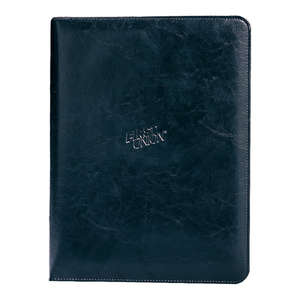 Executive Vintage Leather Writing Pad Black