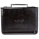 Personalized Ring Binders - Vintage Leather Executive Ringbinder