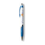 Custom Pens - Meyer White Barrel Click Pen