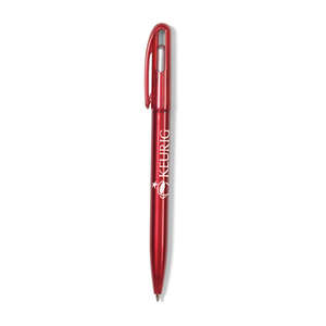 Glide Pearlized Twist Pen Red