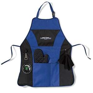 Grill Master Apron Kit Blue, Royal