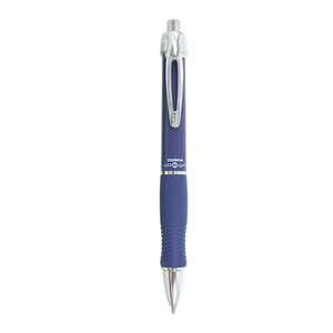 Custom Promotional Zebra GR8 Gel Retractable Pen - Silver Barrel