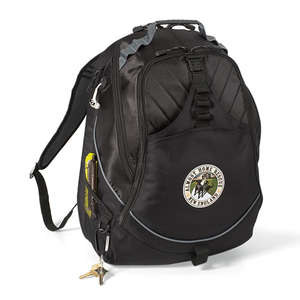 Custom Promotional Pinnacle Computer Backpack - Black