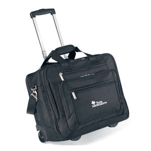 Travis & Wells Wheeled Ballistic Computer Brief Black