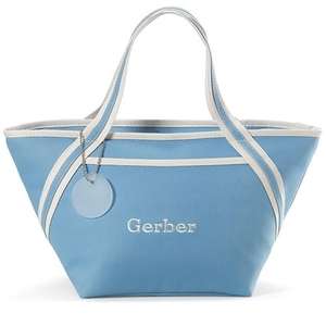 Piccolo Cooler Tote Blue, Sky/Natural