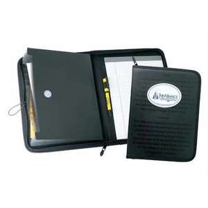 Accordion Zippered Portfolio with Vinyl Cover