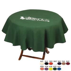 Custom Promotional 60" Round Table Cover
