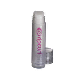 Custom Promotional DivaZ Natural Shimmer Lip Balm- Clear Tube