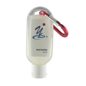 Custom Promotional 1.9 oz Alcohol-free Sanitizer with Carabiner