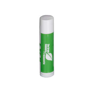 Custom Promotional Organic Lip Balm in White Tube