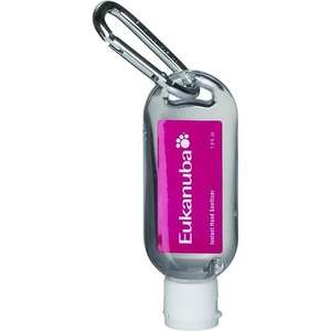 1.9 oz Clear Sanitizer with Carabiner Clip