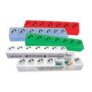 Custom Promotional All-Pet Pill Box