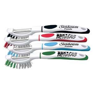 Custom Promotional Brush-Up Vegetable Brush and Peeler
