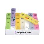 Promotional Medical & Healthcare Items - Rainbow 24/7 Medicine Tray