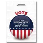 Personalized Real Estate - 11" x 15" Patriotic Grab Bag - Vote/Elect Stock Designs
