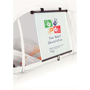 Custom Promotional Pull Down Car Sun Shade - Side Window