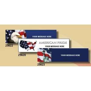 Custom Promotional Bumper Sticker - Full Color Stock Patriotic Design