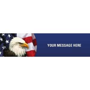 Bumper Sticker - Full Color Stock Patriotic Design