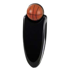 Custom Promotional Basketball Visor Clip - Black