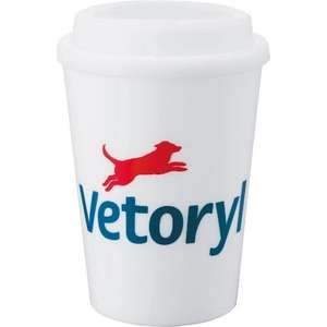 Custom Promotional 12 oz. Double Wall Plastic Tumbler