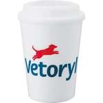 Imprinted Coffee Mugs - 12 oz. Double Wall Plastic Tumbler