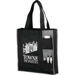 Imprinted Tote Bags - PolyPro Non-Woven Pocket Tote Bag