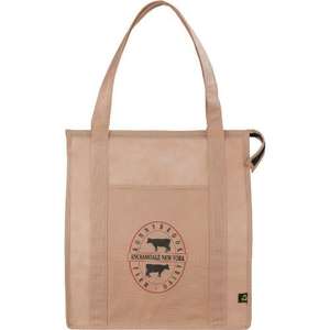 PolyPro Non-Woven Zippered Big Grocery Tote Bag
