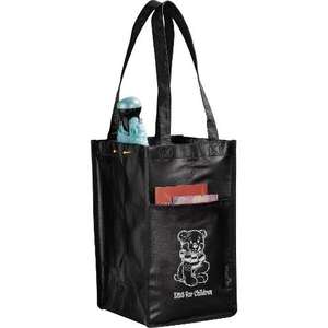 Custom Promotional Laminated Non-Woven Compartment Tote Bag