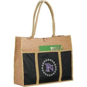 Custom Promotional Jute Evolution Tote Bag