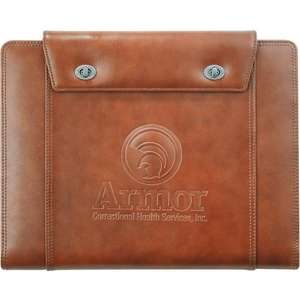 Custom Promotional Cutter and Buck Legacy Tri-Fold Writing Pad
