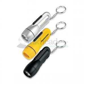 Custom Promotional Mini Flashlight/Keychain