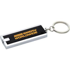 Custom Promotional Rectangular Key-Light with White LED