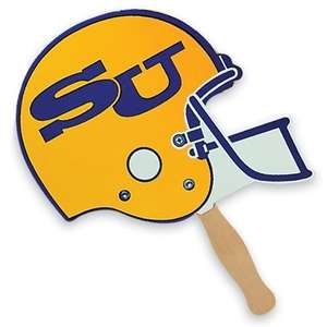 Football Helmet Hand Fan - Full Color Imprint, One Side