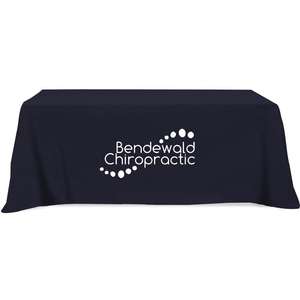 Custom Promotional Open-Back 8ft. Table Cover