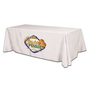 Full Color Open-Back 8ft Table Cover 