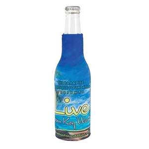 Bottle Suit 4 Color Process Neoprene Bottle Cooler