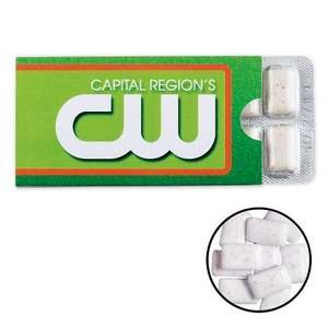 Custom Promotional Promo Gum Pack - Sugar-Free Cinnamon Gum