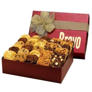 Custom Promotional Fresh Baked Decadence Cookie Gift Box