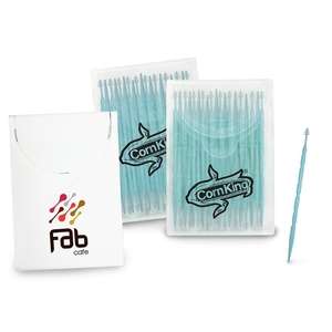 Custom Promotional Toothpicks in a Case