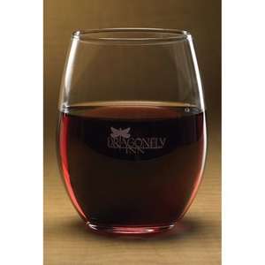 Custom Promotional Stemless Red Wine Glass - Set of 4