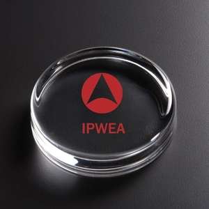 Custom Promotional Flat Round Paperweight