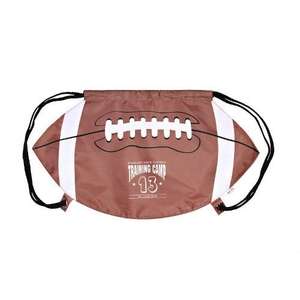 Game Time! Football Drawstring Backpack