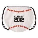 Imprinted Backpacks - Game Time! Baseball Drawstring Backpack